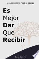 Libro Es Mejor Dar Que Recibir