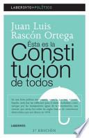 Libro Ésta es la Constitución de todos