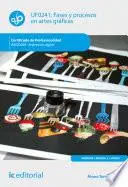 Libro Fases y procesos en artes gráficas. ARGI0209