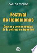 Libro Festival de licuaciones