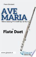 Libro Flute duet - Ave Maria by Schubert