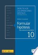 Libro Formular hipótesis