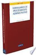 Libro Formularios de Procedimiento Administrativo