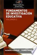 Libro Fundamentos de investigación educativa. Volumen 2 y 3
