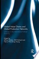 Libro Global Value Chains and Global Production Networks