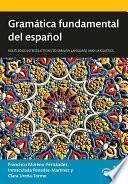 Libro Gramática fundamental del español