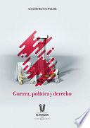 Libro Guerra, política y derecho