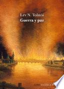 Libro Guerra y paz
