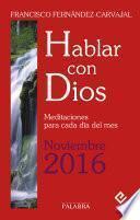 Libro Hablar con Dios - Noviembre 2016