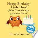 Libro Happy Birthday Little Hoo / ¡Feliz Cumpleaños pequeño Buho!