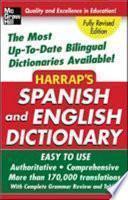 Libro Harrap's Spanish and English Dictionary