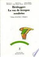 Libro Heidegger