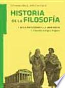 Libro Historia de la filosofía I. De la Antigüedad a la Edad Media