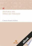 Libro Historia del Derecho peruano