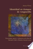 Libro Identidad en Tiempos de Vanguardia