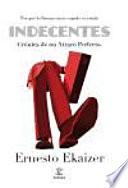 Libro Indecentes