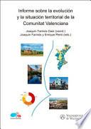 Libro Informe sobre la evolución y la situación territorial de la Comunitat Valenciana