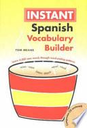Libro Instant Spanish Vocabulary Builder