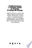 Libro Institucionismo y reforma social en España