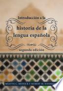 Libro Introducción a la historia de la lengua española