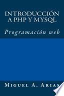 Libro Introducción a PHP y MySQL