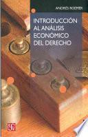 Libro Introducción al análisis económico del derecho
