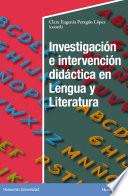 Libro Investigación e intervención didáctica en Lengua y Literatura