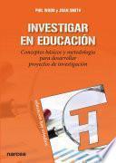 Libro Investigar en educación