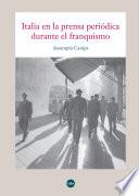 Libro Italia en la prensa periódica durante el franquismo