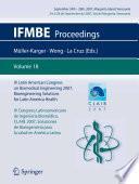 Libro IV Latin American Congress on Biomedical Engineering 2007, Bioengineering Solutions for Latin America Health, September 24th-28th, 2007, Margarita Island, Venezuela