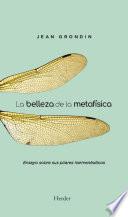 Libro La belleza de la metafísica