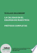 Libro La calidad en el examen de maestría