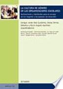 Libro La cultura de género en las organizaciones escolares