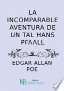 Libro La incomparable aventura de un tal Hans Pfaall