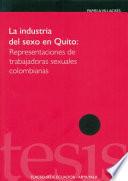 Libro La industria del sexo en Quito
