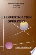 Libro La investigación operativa