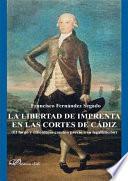 Libro La libertad de imprenta en las Cortes de Cádiz