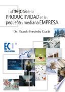 Libro La mejora de la productividad en la pequeña y mediana empresa