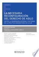 Libro La necesaria reconfiguración del derecho de asilo. Entre la dimensión interna y externa de la política migratoria de la UE