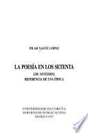 Libro La poesía en los setenta