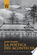 Libro La poética del acontecer