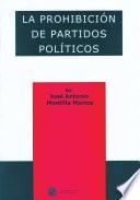 Libro La prohibición de partidos políticos