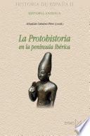 Libro La protohistoria en la península Ibérica
