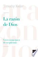 Libro La razón de Dios
