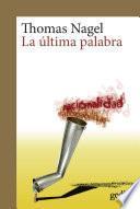 Libro La última palabra