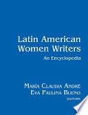 Libro Latin American Women Writers: An Encyclopedia