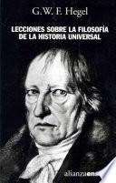 Libro Lecciones sobre la filosofía de la historia universal