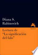 Libro Lectura de La significación del falo