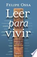 Libro Leer para vivir