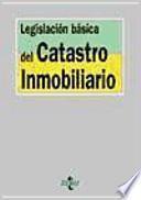 Libro Legislación básica del catastro inmobiliario